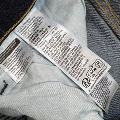 Levi's 511 Jeans Mens 33x32 Blue Slim Fit Mid Rise Dark Wash Stretch Denim Pants