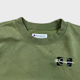 Champion Sweatshirt Womens Small Green Authentic Athleticwear Pullover Crewneck