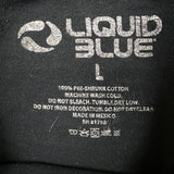 Liquid Blue Cheech & Chong T Shirt Mens Large Black Short Sleeve Movie Tee
