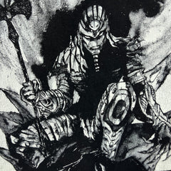 Vintage 1999 Iced Earth Tour of The Wicked T Shirt Mens XL Black Band Tee