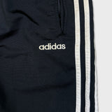Vintage 90s Adidas Track Pants Mens Large Black Tear Away Athletic Jogger
