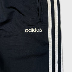 Vintage 90s Adidas Track Pants Mens Large Black Tear Away Athletic Jogger