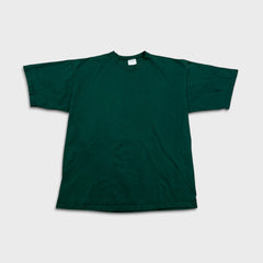 Vintage 90s Blank T Shirt Mens XL Green USA Heavyweight Faded Short Sleeve Tee