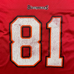 Vintage 1998 Starter Jacquez Green Tampa Bay Buccaneers Jersey Mens Large Red NFL