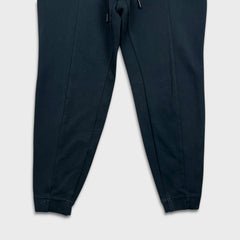 Nike Sportswear Sweatpants Mens Small Black Tech Fleece Swoosh Taper Leg Jogger