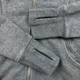 Lululemon Scuba Hoodie Womens Size 6 Gray Full Zip Sports Hooded Sweater