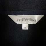 Northern Reflections Vest Womens XL Blue Outdoor Full Zip Fleece Jacket