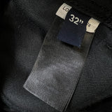 G-Star Raw Bronson Slim Chino Jeans Mens 32x29 Black Faded Dark Wash Denim Pants