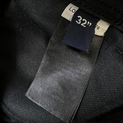 G-Star Raw Bronson Slim Chino Jeans Mens 32x29 Black Faded Dark Wash Denim Pants