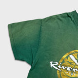 Vintage 90s Riverdale The Show T Shirt Mens Large Green Faded Single Stitch Tee