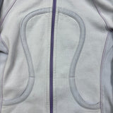 Lululemon Scuba Hoodie Womens Size 6 Blue Full Zip Sports Hooded Sweater