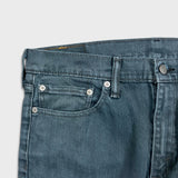 Levi's 511 Jeans Mens 34x30 Gray Slim Fit Straight Leg Stretch Mid Rise Denim Pants