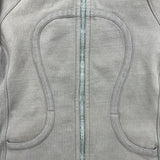 Lululemon Scuba Hoodie Womens Size 8 Gray Full Zip Sports Hooded Sweater