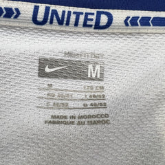 Vintage 2008/09 Nike Manchester United Soccer Jersey Mens Medium White FIFA Kit