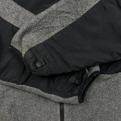 The North Face Jacket Mens Small Gray Denali Polartec Outdoor Full Zip Fleece