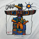 Vintage 90s Spirit of The Totem T Shirt Mens XL White Single Stitched Native Tee