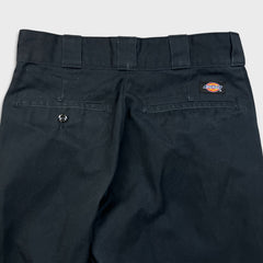 Dickies 874 Pants Mens 28x29 Black Original Fit Workwear Casual Chino Trousers