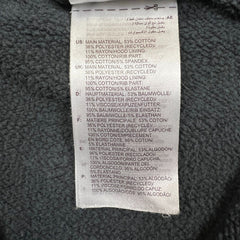 Adidas Hoodie Mens Medium Black Essentials Spell Out Full Zip Hooded Sweater