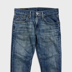 Levi's 511 Jean Mens 29x32 Blue Slim Fit Mid Rise Medium Wash Stretch Denim Pants