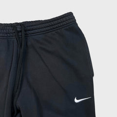 Nike Sportswear Sweatpants Mens XL Black Swoosh Taper Leg Jogger