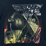 Vintage 2012 Van Halen A Different Kind Of Truth Tour T Shirt Mens XL Black Rock Band Tee