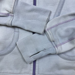 Lululemon Scuba Hoodie Womens Size 6 Blue Full Zip Sports Hooded Sweater