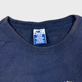 Vintage 90s Harvard Law Champion T Shirt Mens Large Blue Faded University Tee