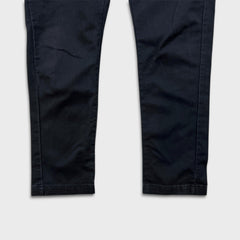 Dickies Pants Mens 34x28 Black Skinny Straight Workwear Casual Chino Trousers