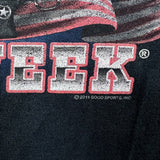 Vintage 2011 Sturgis T Shirt Mens Large Black Double Sided Graphic Biker Motorcycle Tee