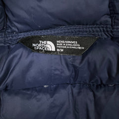 The North Face Jacket Mens Medium Blue Puffer Down 700 Full Zip Outdoor Coat