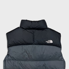 The North Face 96' Retro Nuptse Vest Mens Medium Gray 700 Fill Down Puffer Jacket