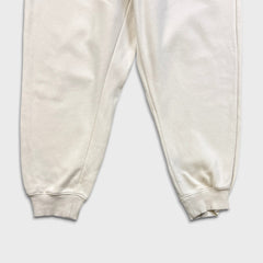 Nike Sportswear Sweatpants Womens XL White Swoosh Taper Leg Fleece Jogger