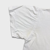 Vintage 90s Roots Canada T Shirt Mens Medium White Rasta Single Stitched Tee