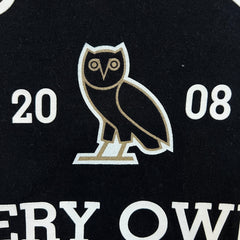 October's Very Own T Shirt Mens Medium Black OVO Owl Collegiate Same City Tee