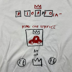 Uniqlo x SPRZY x Jean Michael Basquiat King Car Service Tee Mens 2XL White