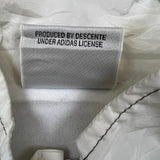 Vintage 90s Adidas by Descente Vest Jacket Mens Large White Stripe Full Zip