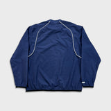 Vintage Y2K Nike Sportswear Fleece Mens XL Blue Swoosh Therma Fit Pullover Jacket