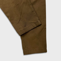 Projek Raw Pants Mens 36x29 Brown Tactical Taper Leg Casual Cargo Trousers