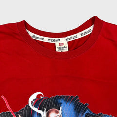 Vintage Y2K Ecko Unltd T Shirt Mens XL Red Devil Overcome Graphic Tee