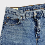 Levi's 501 '90s Style Jeans Womens 27x30 Blue Original Fit Straight Medium Wash Denim Pants