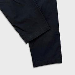 Projek Raw Pants Mens 36x30 Black Slim Tapered Leg Chino Cargo Casual Trousers