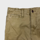 American Eagle Pants Mens 28x27 Beige Flex Slim Faded Taper Leg Trousers Cargo