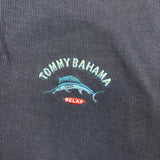 Vintage Y2K Tommy Bahama Sweatshirt Mens Large Gray 1/4 Zip Relaxed Pullover