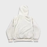 Polo Ralph Lauren Ski Bear Fleece Mens Medium White High Pile Hooded Jacket
