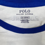 Polo Ralph Lauren Russia T Shirt Mens Medium White RUS Crest Patch Tee