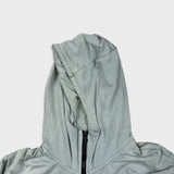 Nike Sportswear Tech Fleece Hoodie Mens Medium Green Lightweight Full Zip