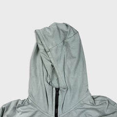 Nike Sportswear Tech Fleece Hoodie Mens Medium Green Lightweight Full Zip