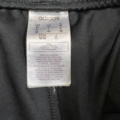 Adidas Track Pants Mens Medium Black Essentials 3 Stripe Training Athletic Jogger