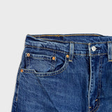 Levi's 505 Jeans Mens 34x30 Blue Medium Wash Regular Fit Straight Stretch Denim Pants