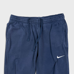 Nike Sportswear Sweatpants Mens Large Blue Swoosh Taper Leg Faded Jogger